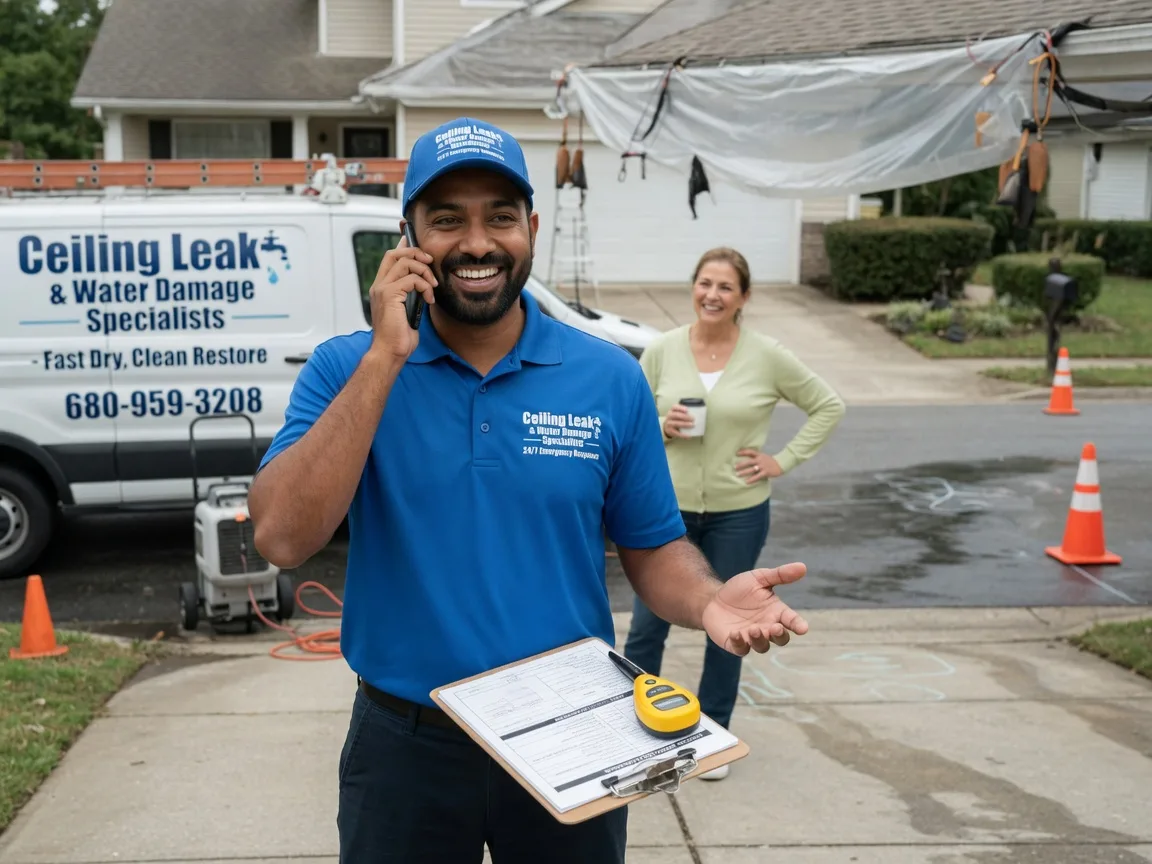 Ceiling Leak Cleanup Tchula, MS FAQs
